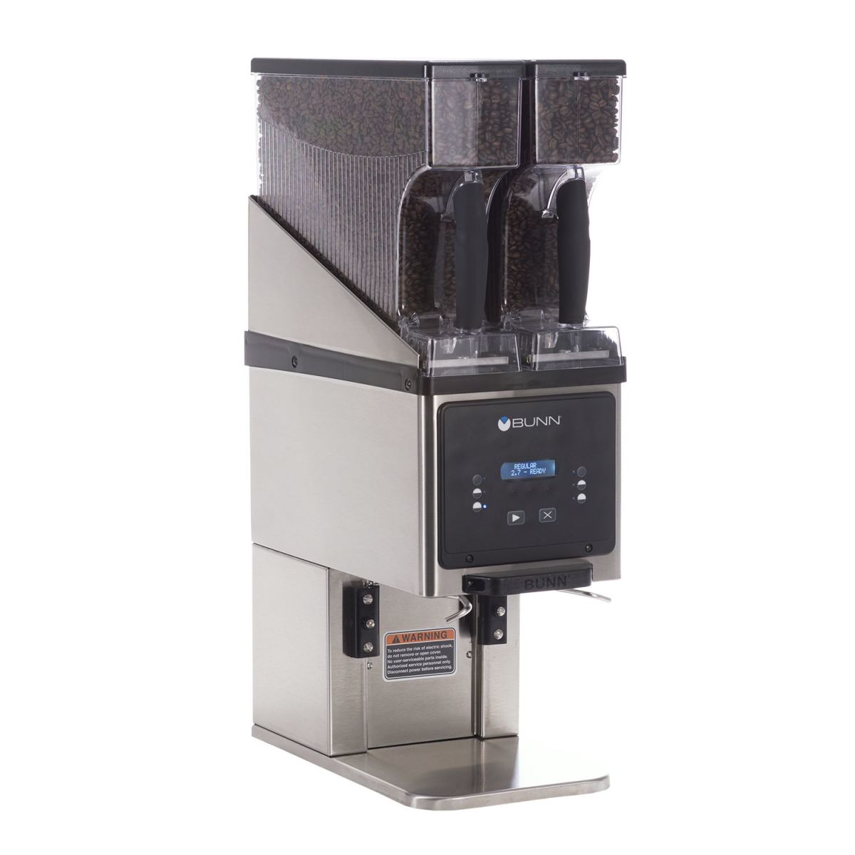 BUNN MHG Stainless Steel (60Hz) Multi-Hopper Coffee Grinder & Storage System 35600.0020 BUNN MHG Stainless Steel (60Hz) Multi-Hopper Coffee Grinder & Storage System 35600.0020