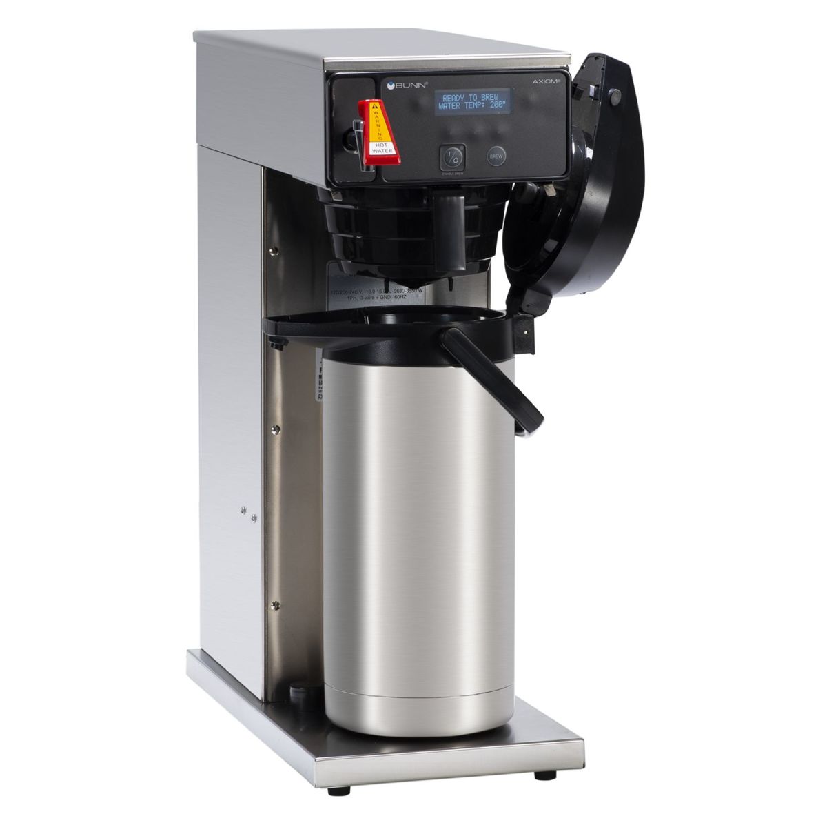 BUNN AXIOM® Dual-Voltage Airpot Coffee Brewer 38700.0010 BUNN AXIOM® Dual-Voltage Airpot Coffee Brewer 38700.0010