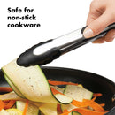 OXO Good Grips Stainless Steel Locking Tongs - 9"