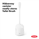 OXO Toilet Brush & Canister - White