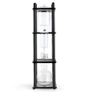 Yama Glass Cold Brew Tower – Black Straight Frame – 25 Cup (100 oz)