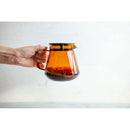 Hario Glass Coffee and Tea Server - Amber (600ml)