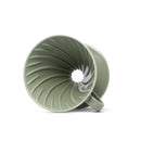 V60 Ceramic Coffee Dripper 02 - Oil Green