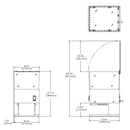 BUNN LPG, Low Profile Portion Control Coffee Grinder 1 Hopper  20580.0001