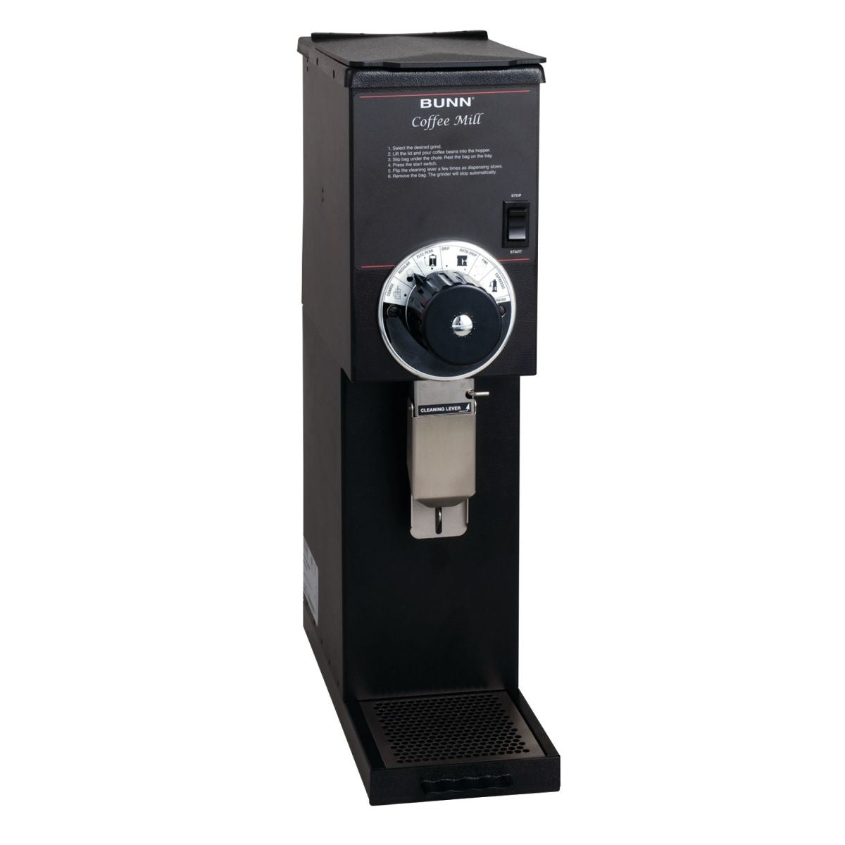 BUNN G2 HD Black 2 lb. Bulk Coffee Grinder