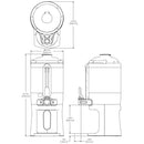 BUNN ICB Infusion Series Coffee Brewer-Dual Volt Tall 120V  53100.0101
