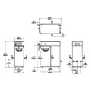 BUNN ICB Infusion Series Coffee Brewer Dual Volt 120V  53100.0100