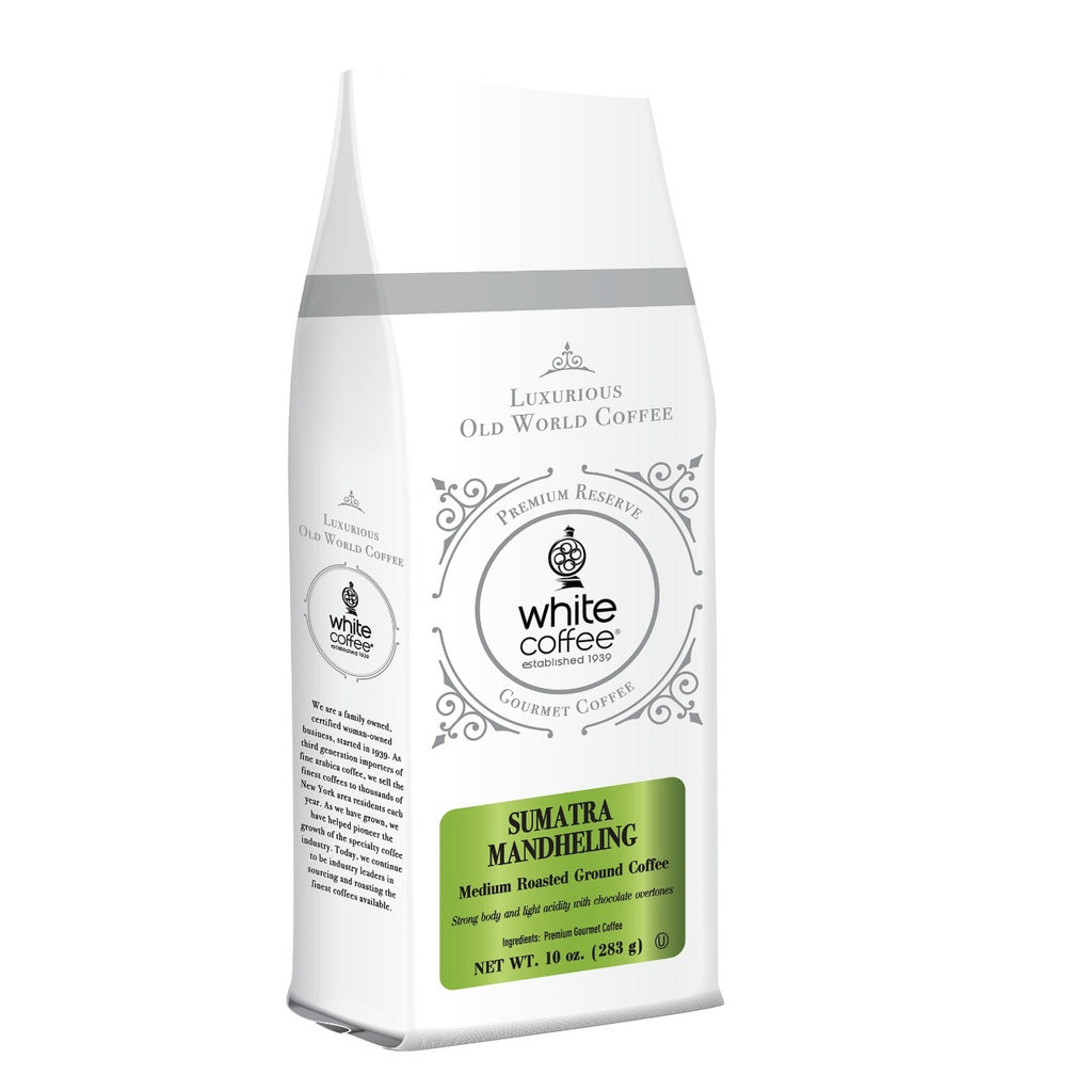 White Coffee Medallion Beans