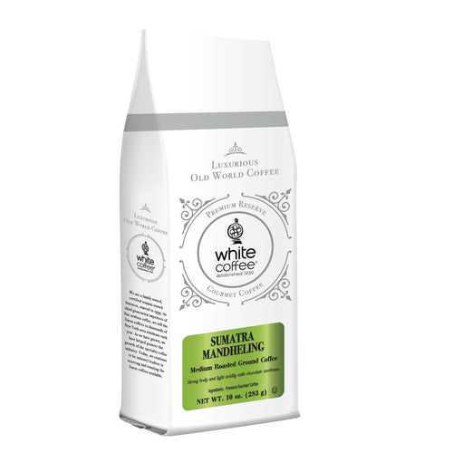 White Coffee Medallion Beans